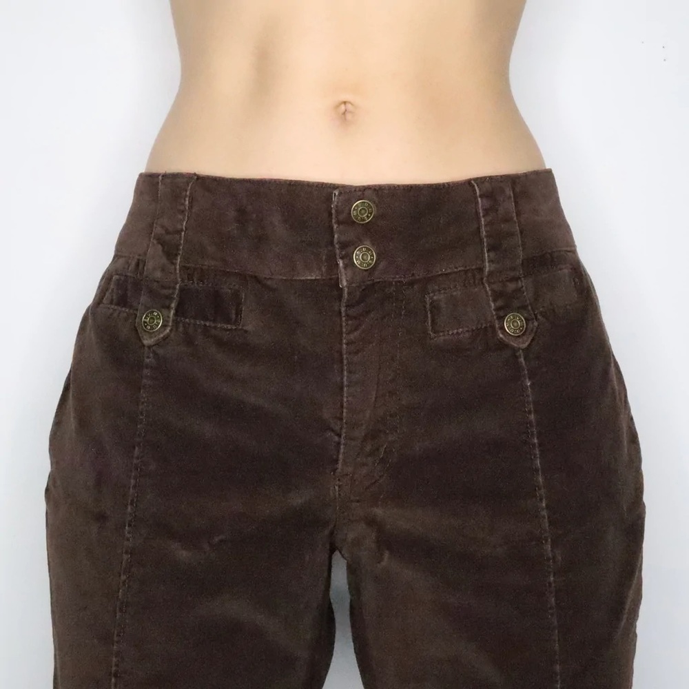 IS0: Brown Corduroy Flare Jeans from the brand Bum Equipment